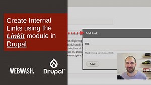 Create Internal Links using the Linkit module in Drupal - WebWash