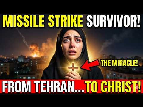 Iranian Woman Converts to Christianity After Miraculously saved from Israel Missile