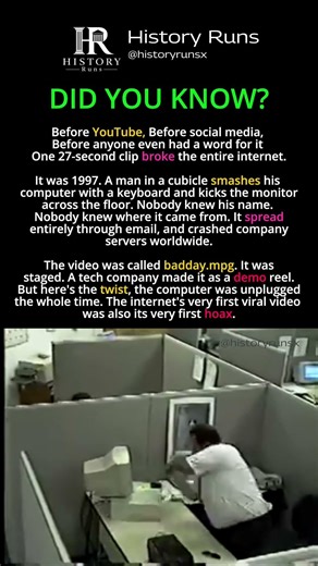 Internet's First Ever Viral Video #facts #history