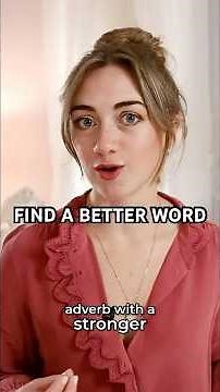 Replacing vague words with sharp, specific ones