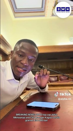 Ekurhuleni officials Mkhwanazi and Lerutla granted R30,000 bail in fraud and corruption case