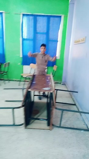 Creative Classroom Stunts by a Young Student