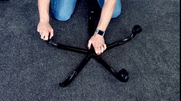 VON RACER Massage Gaming Chair - High Back Racing PC Computer Desk Office Chair Swivel Ergonomic Executive Leather Chair with Footrest and Adjustable Armrests, Gray/Black