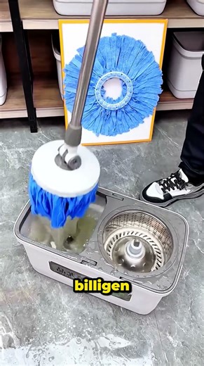 Dieser Mopp hält kein Wasser (und das ist der Punkt)