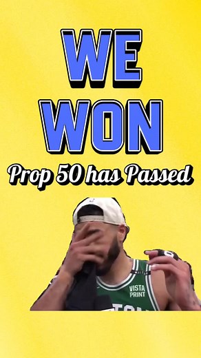 4.2K views · 14 shares | It’s official: Prop 50 has PASSED!  CA will redraw 5 congressional maps before the 2026 election. This is a huge win in the national battle for representative democracy and people power!  Want the full story? Subscribe to @OaklandRisingAction for updates and insights! | Oakland Rising Action | Facebook