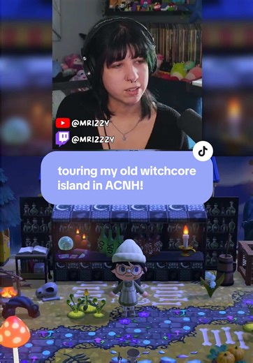 touring my old animal crossing witchcore themed island! 🔮🍃🪄 #acnh #animalcrossing #animalcrossingnewhorizons #nintendo #streamclips