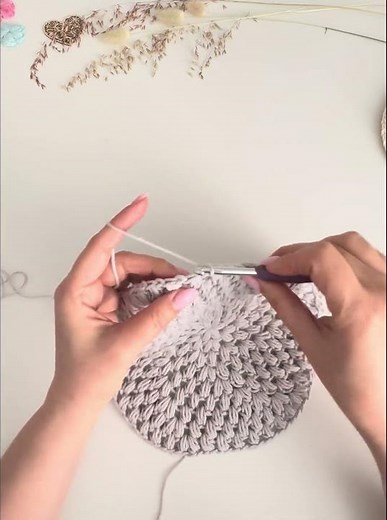 Puff Stitch Potholder – Works Up in an Afternoon!