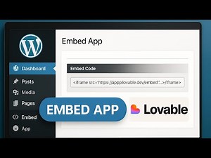 How To Embed Lovable.dev Web App To WordPress Website | Step By Step