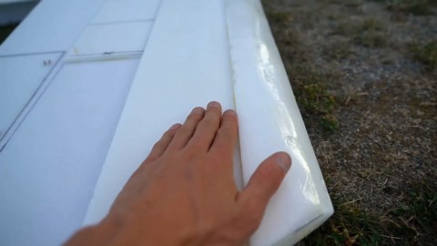 Solar-powered flying wing V4 – aerial test and insights