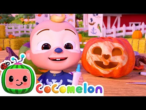 Let's Carve a Pumpkin! 🎃 Decorating for Halloween! 👻 | 🍉 CoComelon - JJ's Baby Songs 🎶