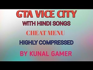 How to download GTA vice city on pc highly compressed with Hindi song and cheat menu