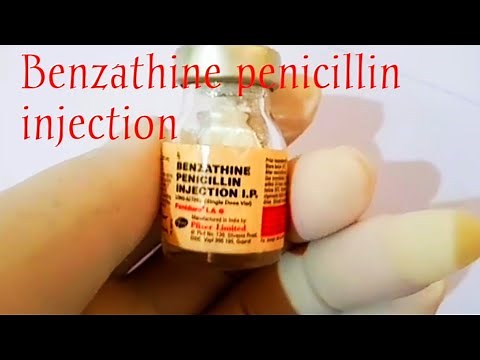 How to inject Benzathine penicillin injection ( intramuscular ) ?? || حقنة || #whatilearntoday
