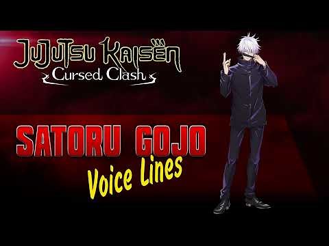 Jujutsu Kaisen: Cursed Clash - Satoru Gojo ENGLISH / JAPANESE Voice Sounds + Young Version