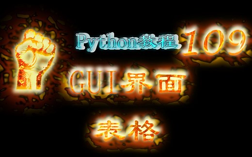 109-PythonGUI界面-Pyside2表格QTableView