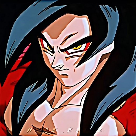 goku ssj4 transformation against baby vegeta