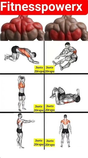 Back Workout for Strength & V-Shape Body 💪🔥