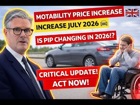 DWP Blue Badge & Motability Changes 2026 – New Rules Update Explained!