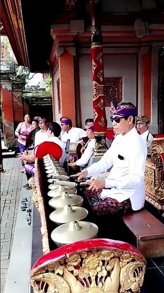 GAMBELAN + SULING MANIS !!! AKTIVITAS AWAL PUNCAK PELEBON RING PURI AGUNG UBUD, 03/09/2025