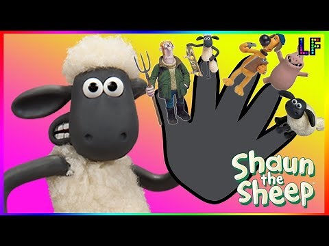 Shaun the Sheep Finger Family song Daddy finger Shaun the Sheep