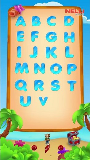 ABC Flashcards for Toddlers🤩| Nelli Kids