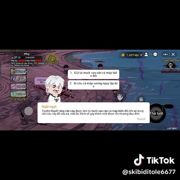 Cách Lấy Cần Câu Gai Thép Trong Game Câu Cá Vạn Cân