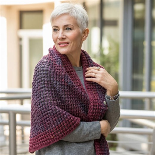 CROCHET PATTERN SIMPLE Shawl Crochet, Easiest Crochet Pattern, Crochet Shawl, Beginner, Easy, Pdf - Etsy