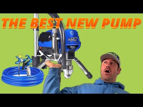 The NEW GRACO 490 XT paint sprayer