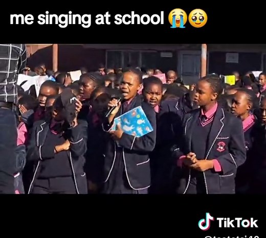 Singing at School Assembly: A Heartfelt Performance