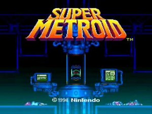 Super Metroid Title