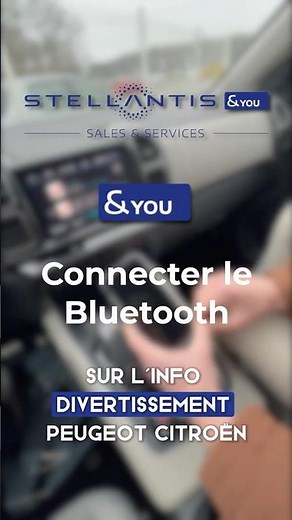 Comment connecter votre smartphone en Bluetooth dans une Peugeot / Citroen / DS