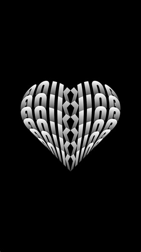 Adobe Illustrator 2026 - Tips For Creating Heart Shape using Text #shorts #anikgraphic