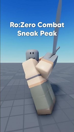 Re:Zero Roblox Game "Ro:Zero" Combat Sneak Peak! ☝️