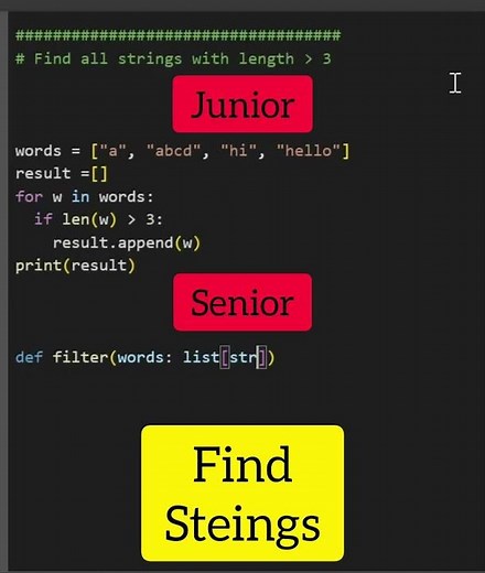 Find strings in Python