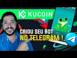 KuCoin Mining: conheça o bot Telegram Tap to Earn com o app Frog Trader