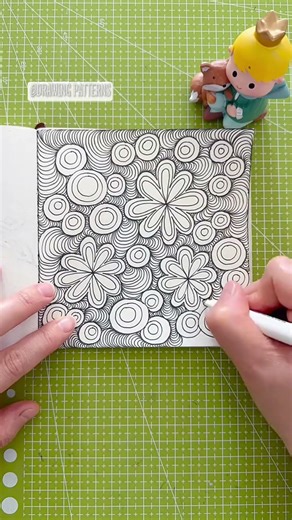 #246 Easy Zentangle patterns for beginners #art #doodle #drawing