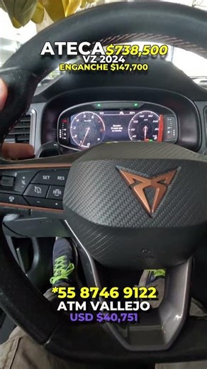 CUPRA ATECA VZ 2024, a tratar o te lo puedes llevar desde el 20% de enganche #cupra #ateca #vseccion