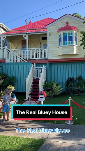 Exploring the Real Bluey House | Family Fun Adventure