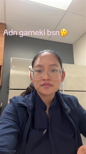 Which should you choose ADN or BSN? Choose ADN if: You need to start working quickly, have budget/time constraint. Choose BSN if: You want hospital acute care, leadership roles, or graduate school (NP, CRNA, CNS). If you're unsure, many start with ADN, work as an RN, then have an employer pay for their BSN bridge program. #adnvsbsn #nepalinurse🇳🇵 #nursingstudent #usrn