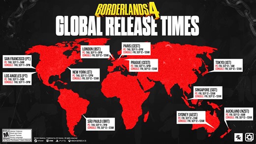 Borderlands 4 release times revealed for PC and consoles - The Escapist