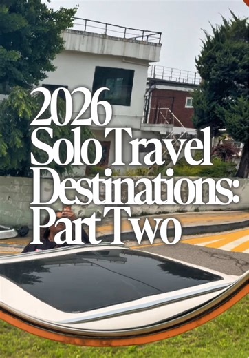 2026 Solo Travel Destinations ✈️✨ | Part Two This is your sign to finally book that solo trip! I hether it’s your first time or you’re already obsessed with travelling alone. These destinations are some more of my favourites for solo travel, all for very different reasons: 🇵🇹 Madeira – Nature lover’s paradise with dramatic hikes, ocean views and year-round sunshine. Perfect if you want adventure, calm, and tasty food all in one place. The views landing into Madeira are breathtaking too. 🇰🇷 S