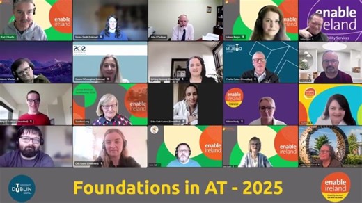 Enable Ireland national Assistive Technology Training Service 2025 | Siobhan Long