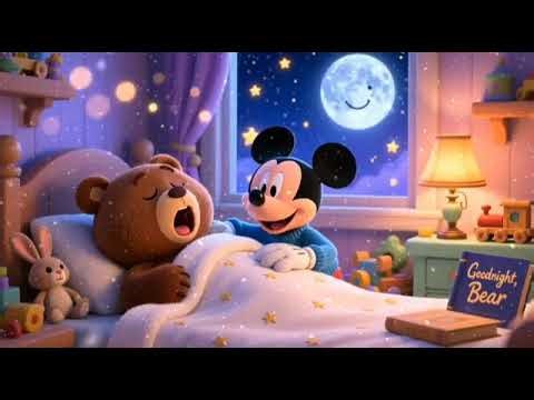 🐻 Mickey Mouse & The Sleepy Bear 🐻 | Funny Looped Poem.