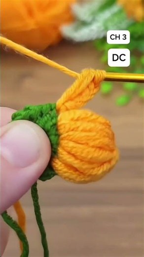 How to Crochet the CUTEST Puff Flower 🌼 Quick & Easy Pattern #crochetflower #trending #diy #new