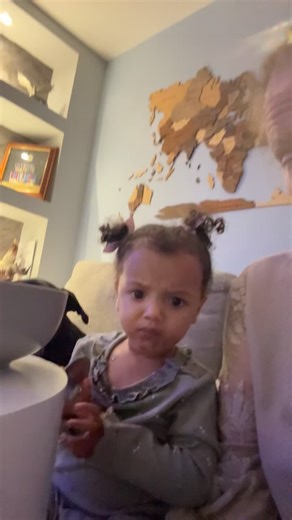 Cheeky girl goes from grumpy to cheeky smile! My beautiful grandbaby #babytiktok #cheekychopsgirls #sassy #grandkids @Savannah John