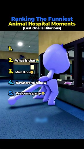 Ranking Funniest Animal Hospital (part 16) #roblox #animalhospital #usa