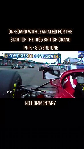 Jean Alesi On-Board: 1995 British Grand Prix at Silverstone
