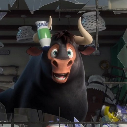 Story of a Giant Bull in the City #ferdinand #cartoon #movieclips #animation #shorts6000