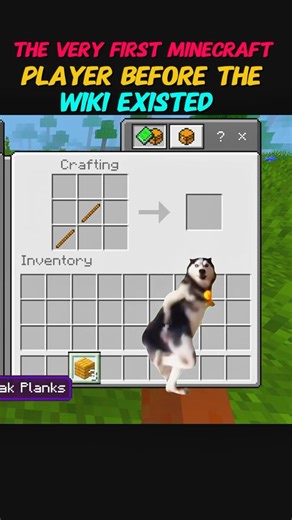 The very first minecraft player 😣 #minecraft #herobrain