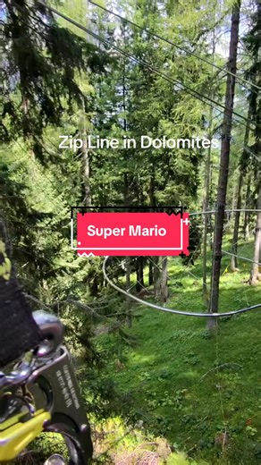 Zip line in Dolomites not quite hitting the spot tbh 😂 filmed as always with my @raybanmeta #metaglasses#zipline#dolomites#raybanmeta#extrime