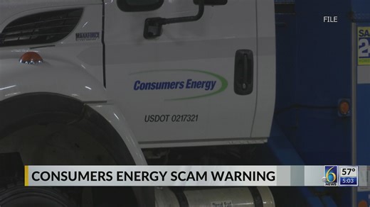 Consumers Energy Scam Warning